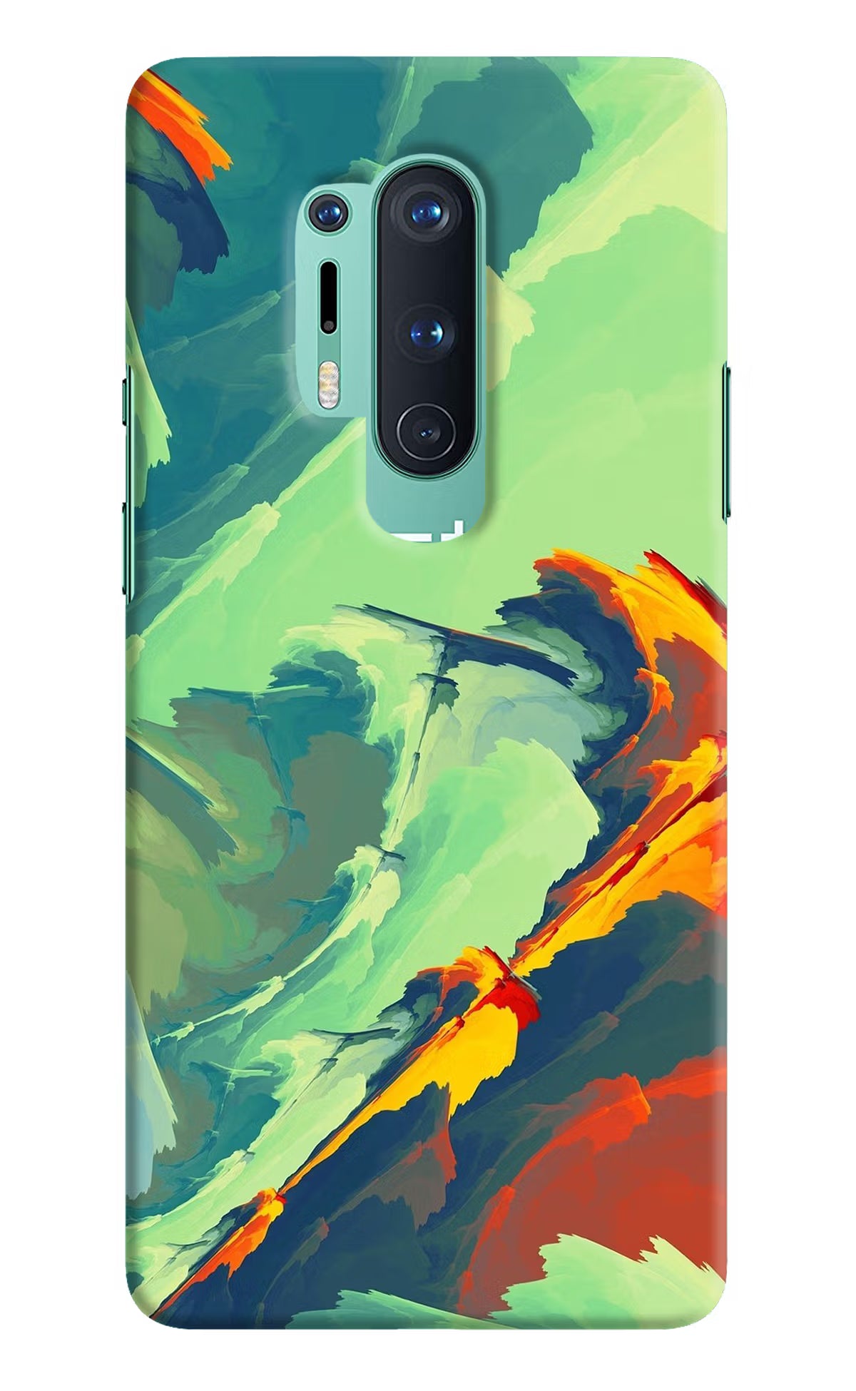 Paint Art Oneplus 8 Pro Hard Case Back Cover by Casekaro