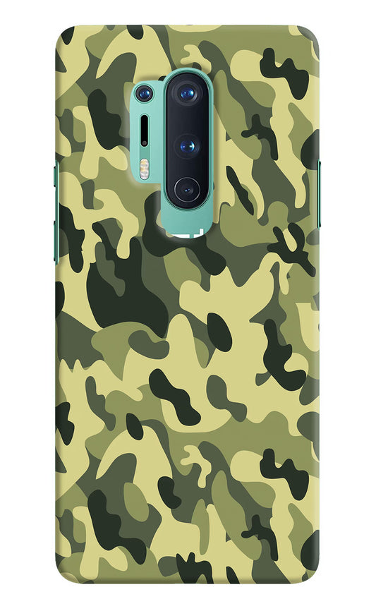 Camouflage Oneplus 8 Pro Hard Case Back Cover by Casekaro