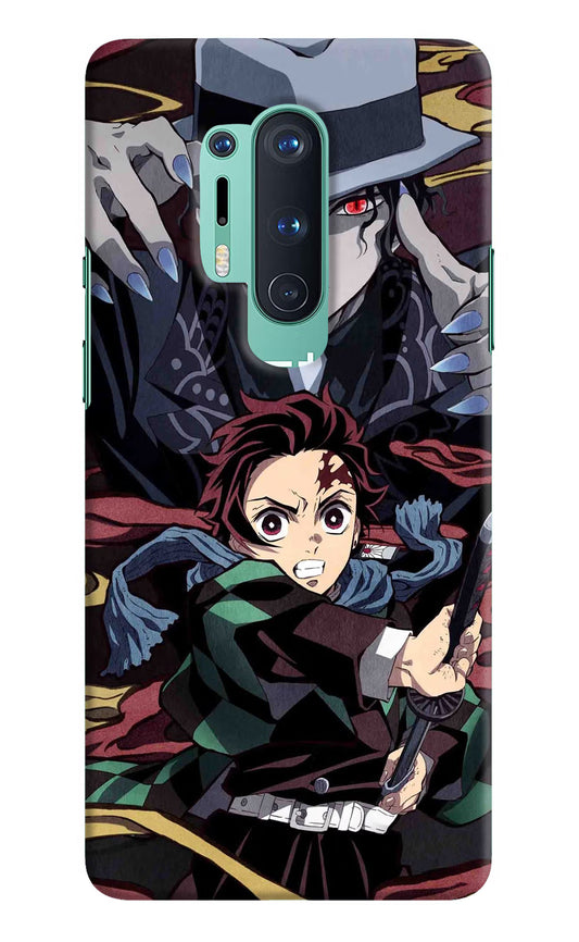 Demon Slayer Oneplus 8 Pro Hard Case Back Cover by Casekaro