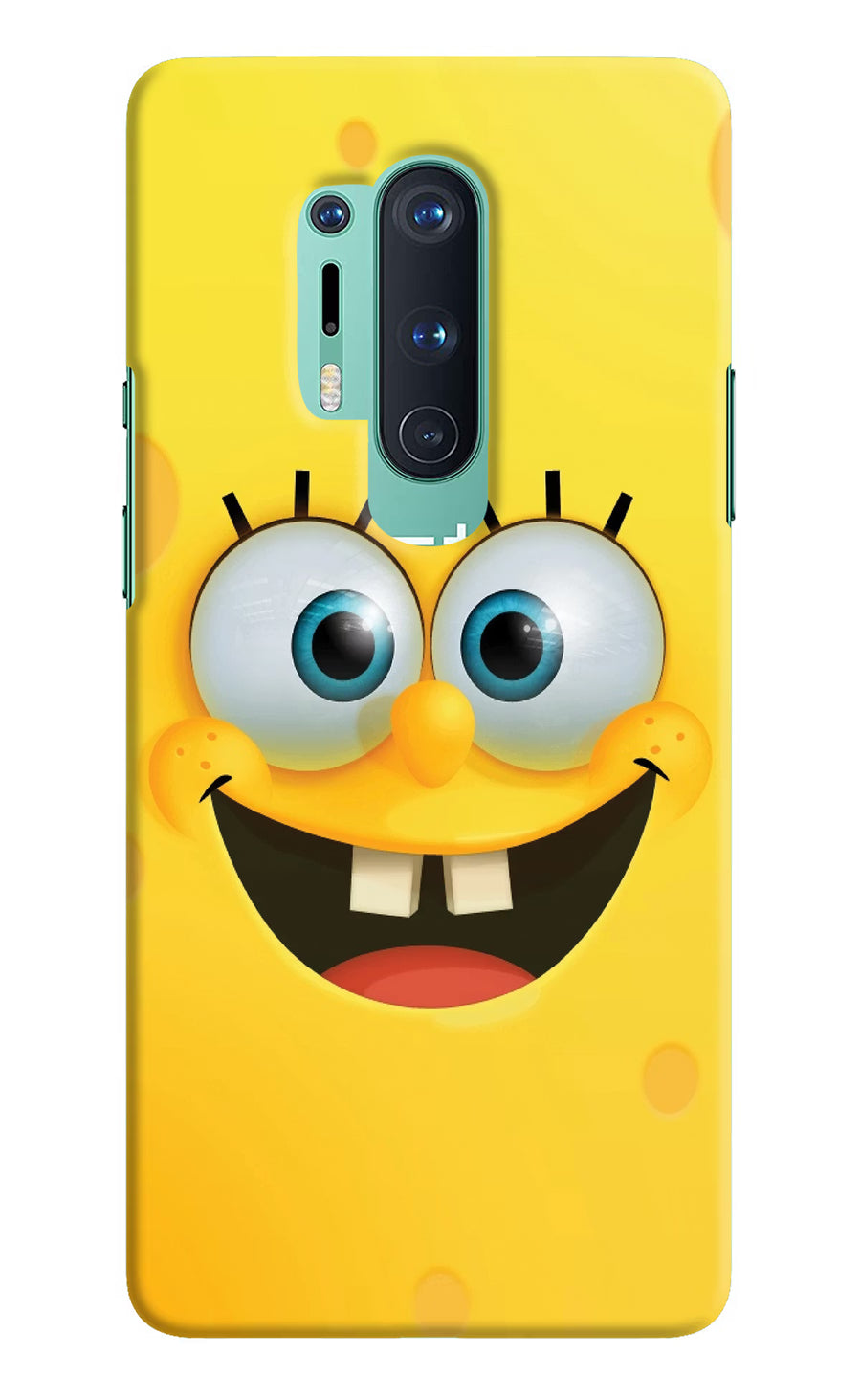 Sponge 1 Oneplus 8 Pro Back Cover, Hard case
