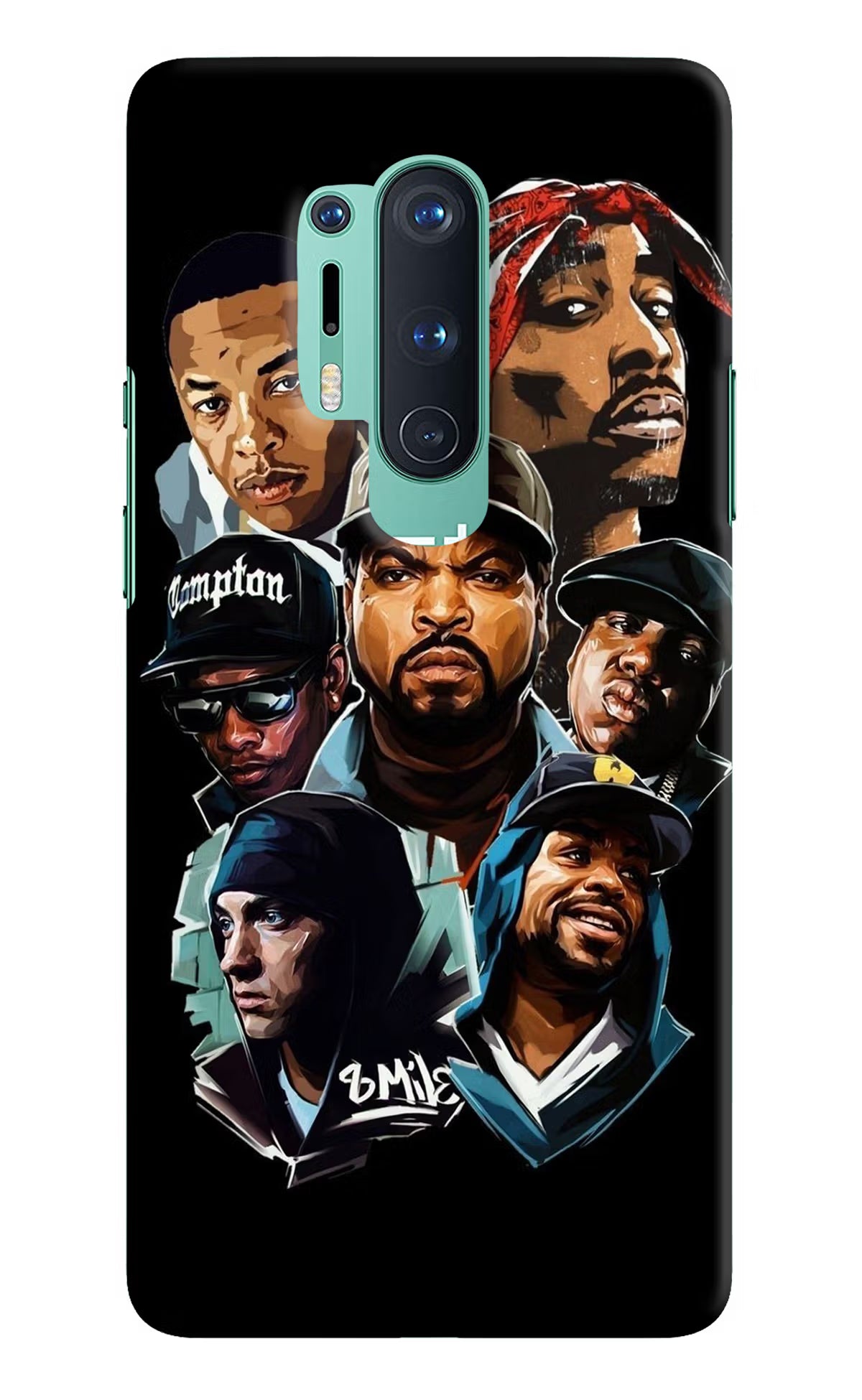 Rappers Oneplus 8 Pro Hard Case Back Cover by Casekaro