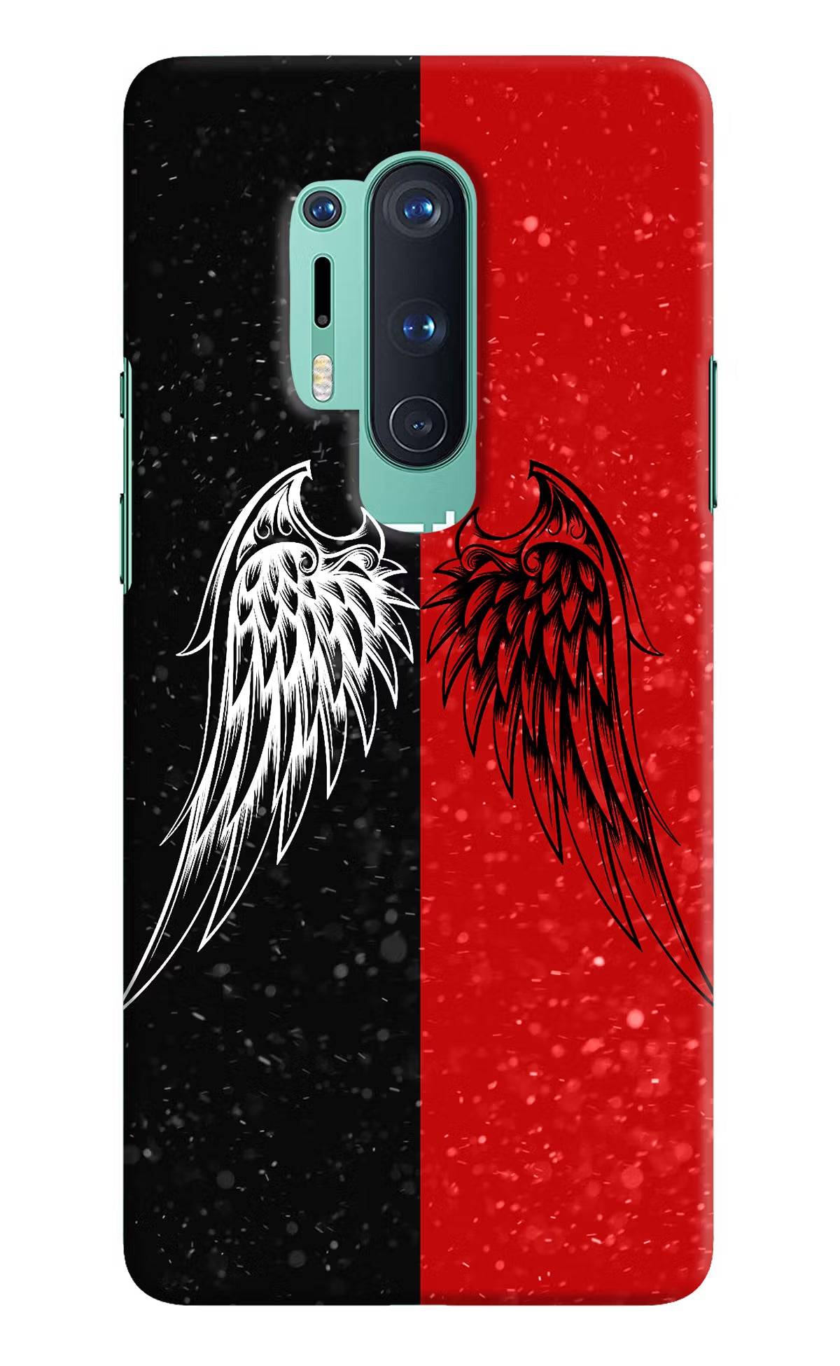 Wings Oneplus 8 Pro Hard Case Back Cover by Casekaro