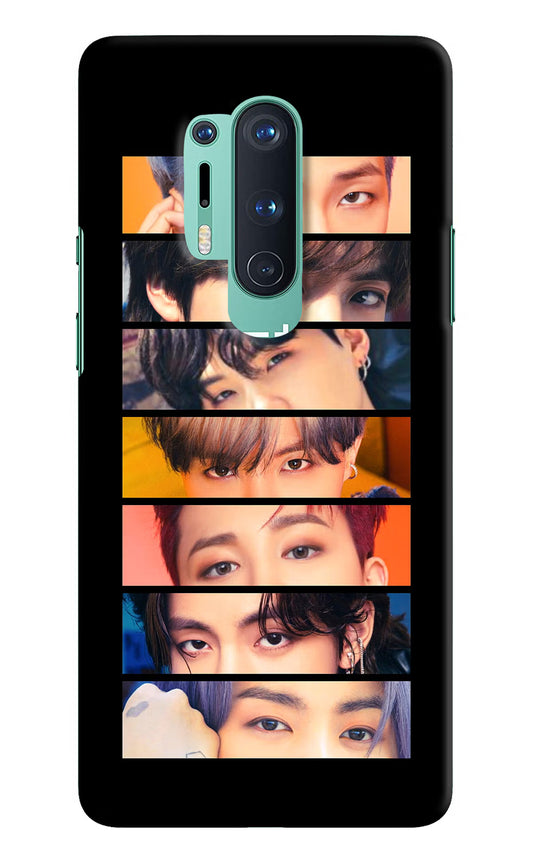 BTS Eyes Oneplus 8 Pro Hard Case Back Cover by Casekaro