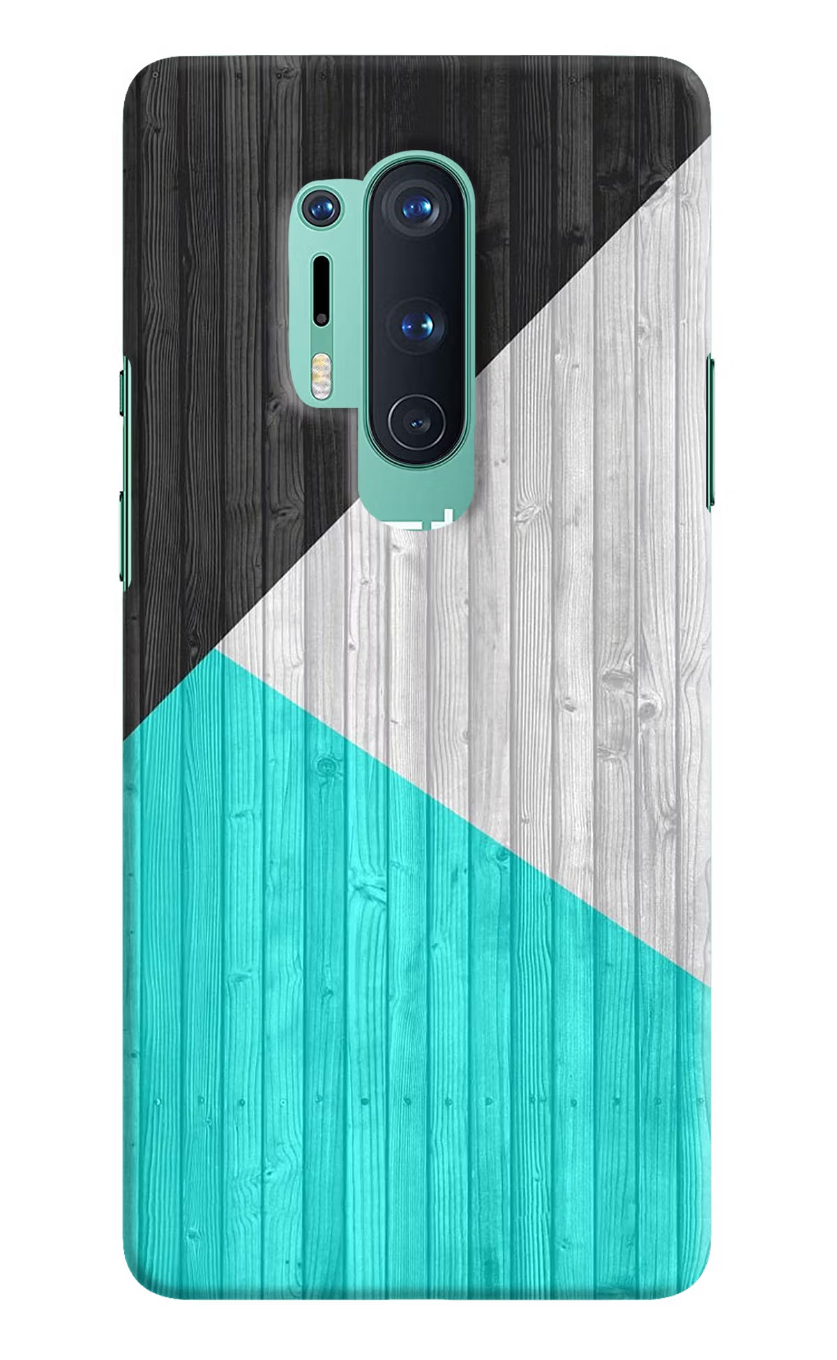 Wooden Abstract Oneplus 8 Pro Hard Case Back Cover by Casekaro