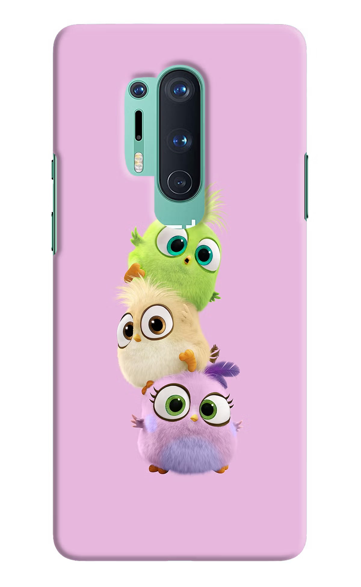 Cute Little Birds Oneplus 8 Pro Hard Case Back Cover by Casekaro