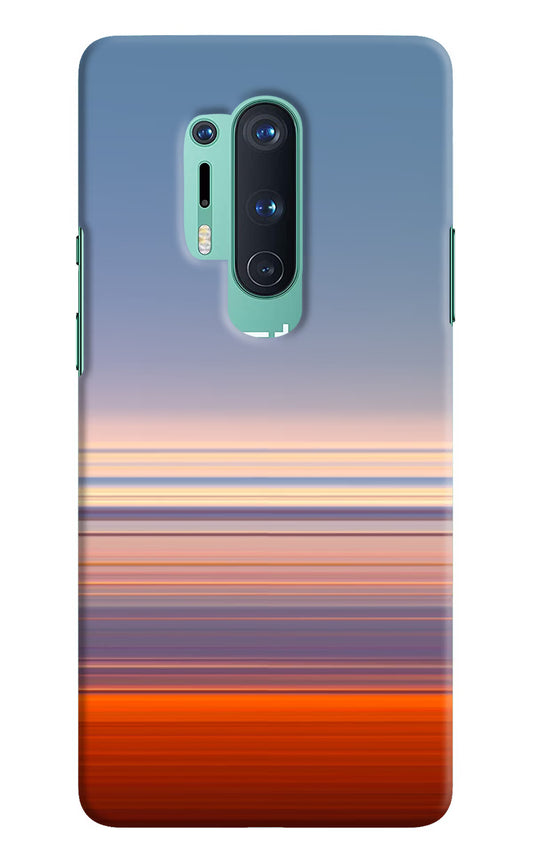 Morning Colors Oneplus 8 Pro Hard Case Back Cover by Casekaro