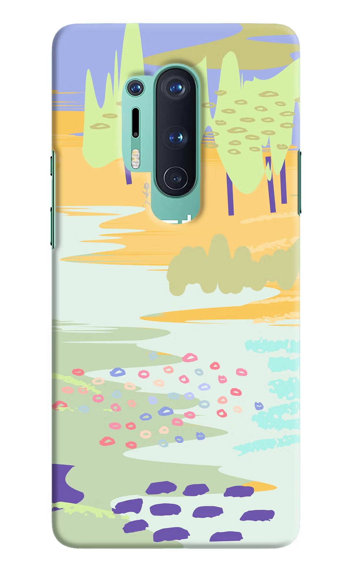 Scenery Oneplus 8 Pro Hard Case Back Cover by Casekaro