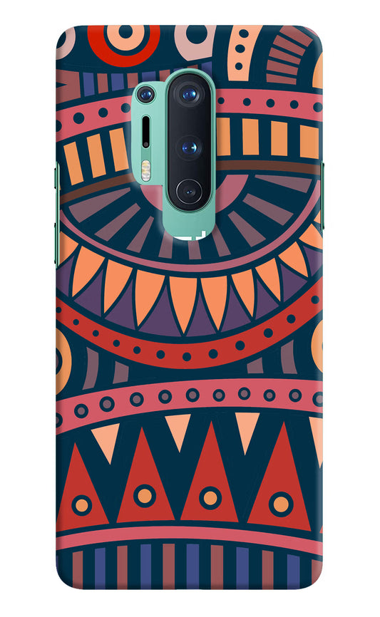 African Culture Design Oneplus 8 Pro Hard Case Back Cover by Casekaro