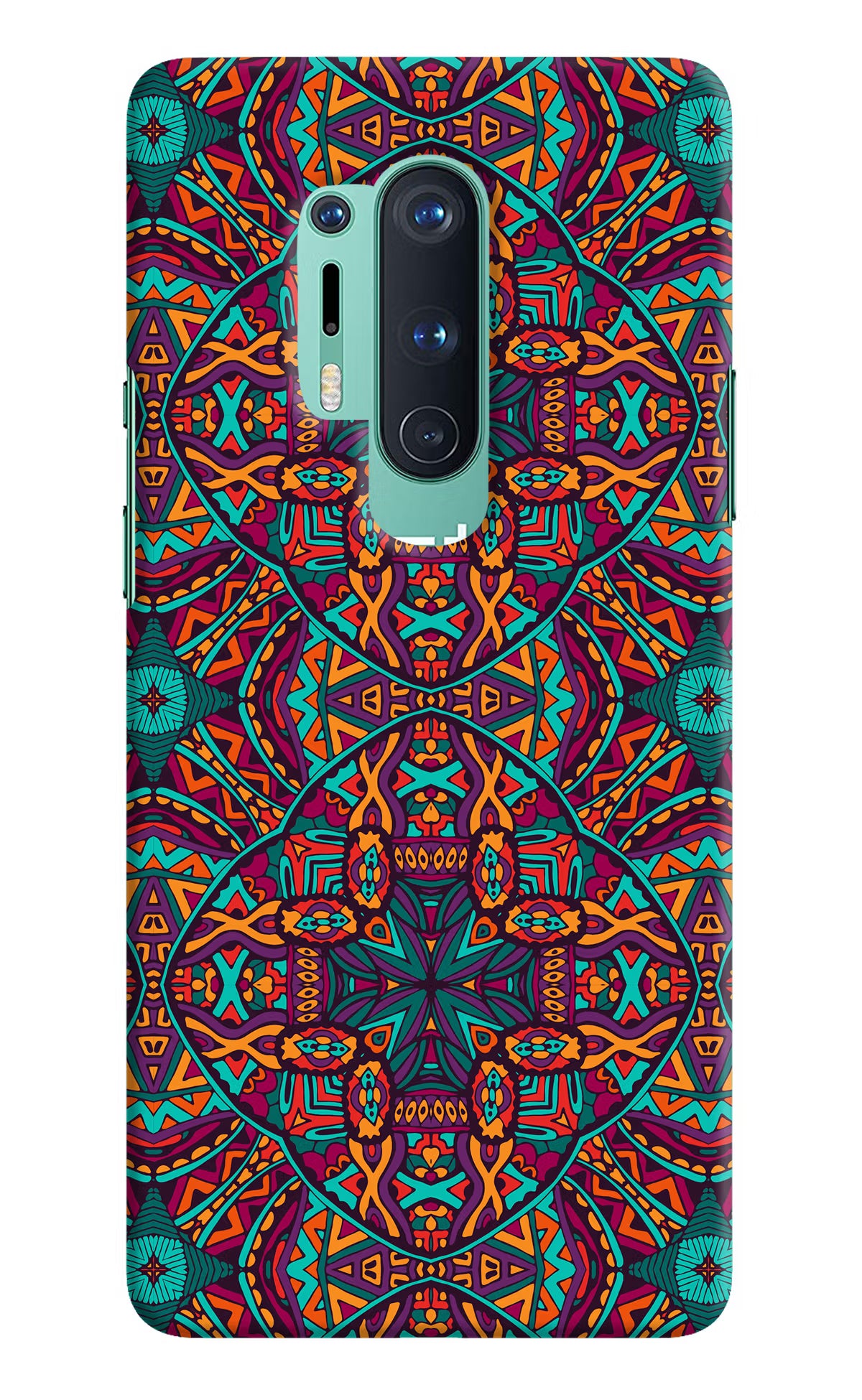 Colour Mandala Oneplus 8 Pro Hard Case Back Cover by Casekaro