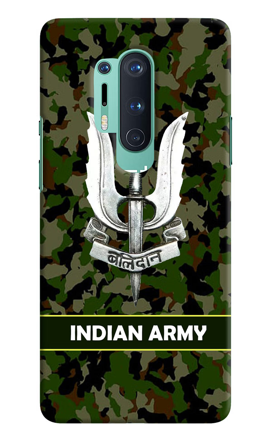 Balidan Indian Logo Oneplus 8 Pro Back Cover, Hard case