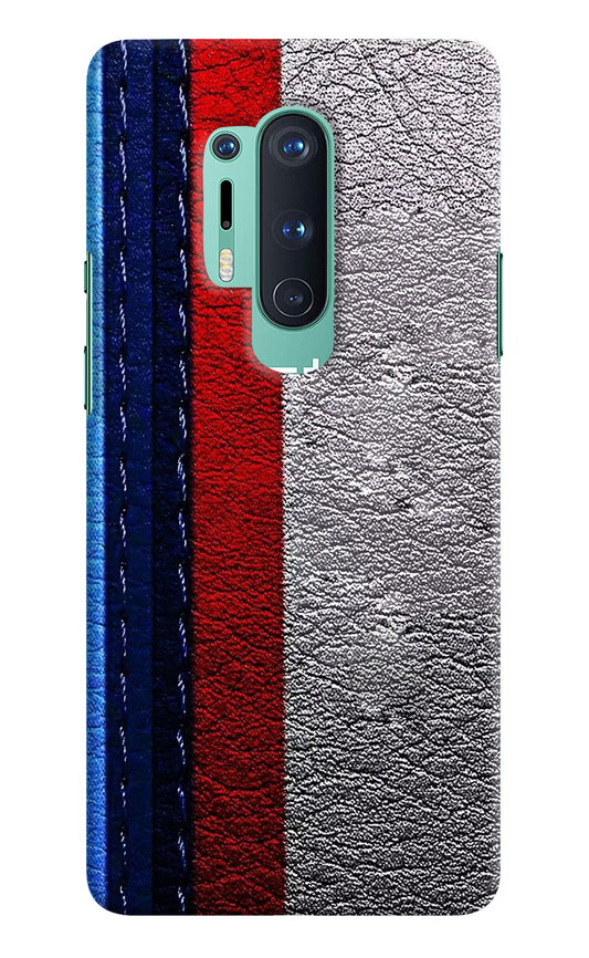 BMW Stripes Oneplus 8 Pro Hard Case Back Cover by Casekaro