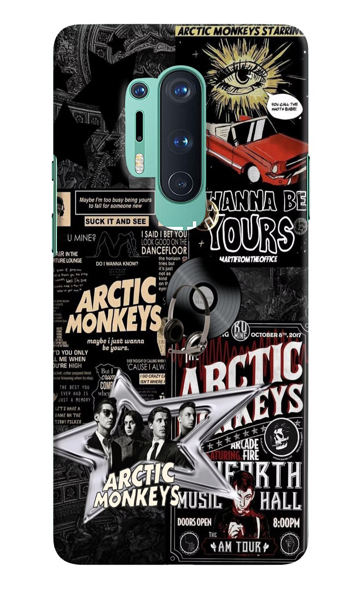 Arctic Monkeys Oneplus 8 Pro Hard Case Back Cover by Casekaro