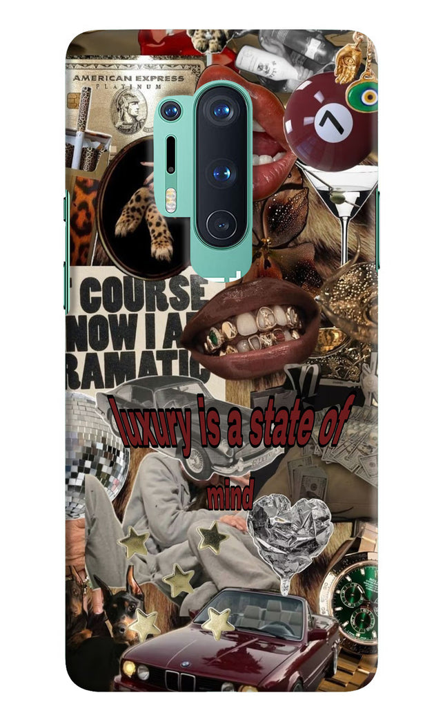 Luxury Oneplus 8 Pro Hard Case Back Cover by Casekaro