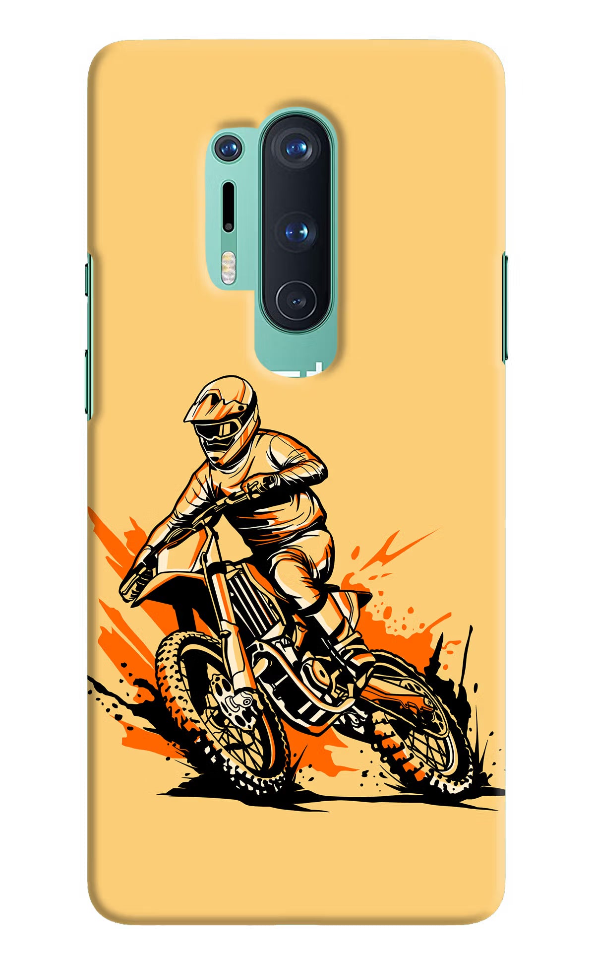 Off-Road Fury Oneplus 8 Pro Hard Case Back Cover by Casekaro