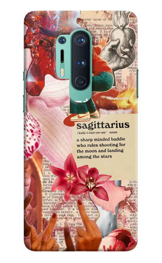 Sagittarius Zodiac Oneplus 8 Pro Hard Case Back Cover by Casekaro