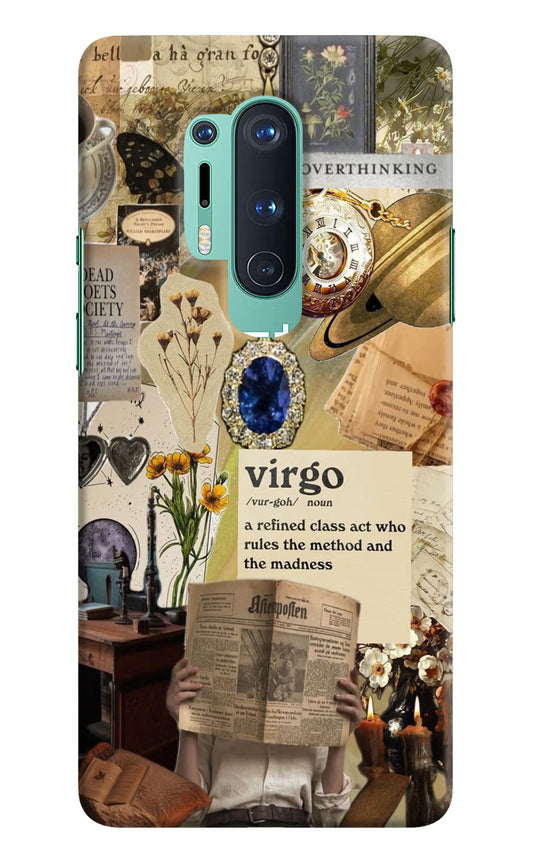 Virgo Zodiac Oneplus 8 Pro Hard Case Back Cover by Casekaro