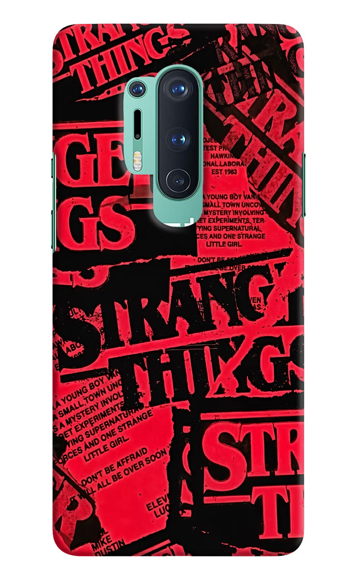 Ordinary Things Oneplus 8 Pro Hard Case Back Cover by Casekaro
