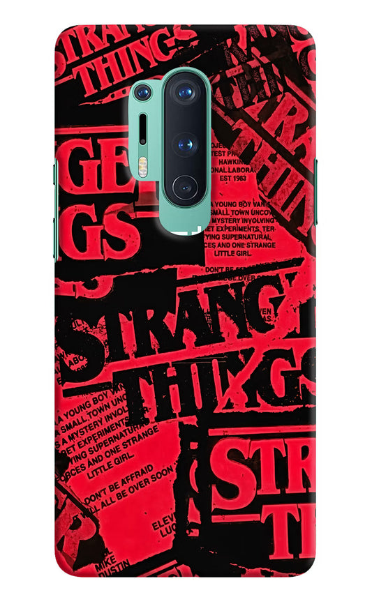 Ordinary Things Oneplus 8 Pro Hard Case Back Cover by Casekaro