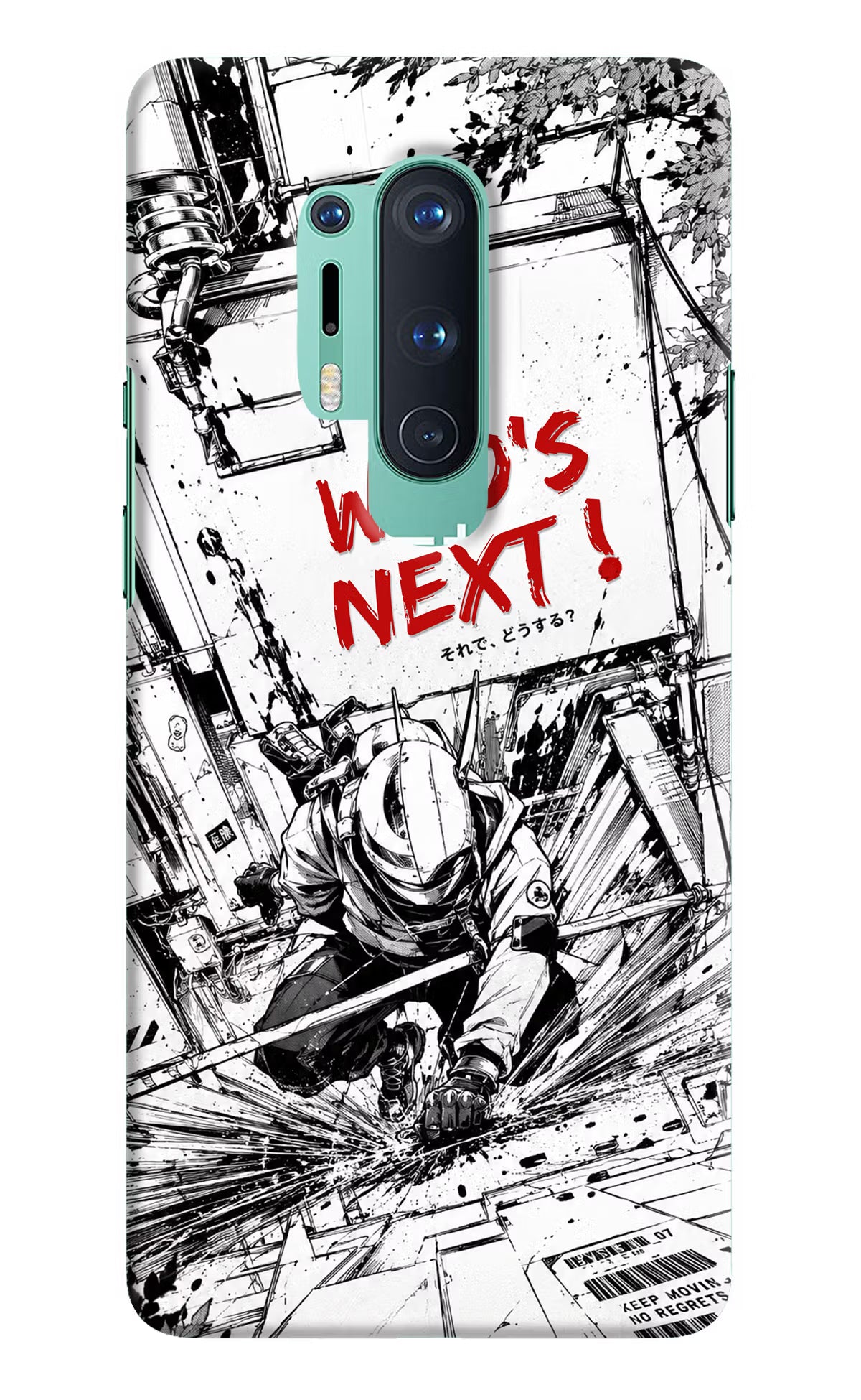 Who's Next Oneplus 8 Pro Hard Case Back Cover by Casekaro