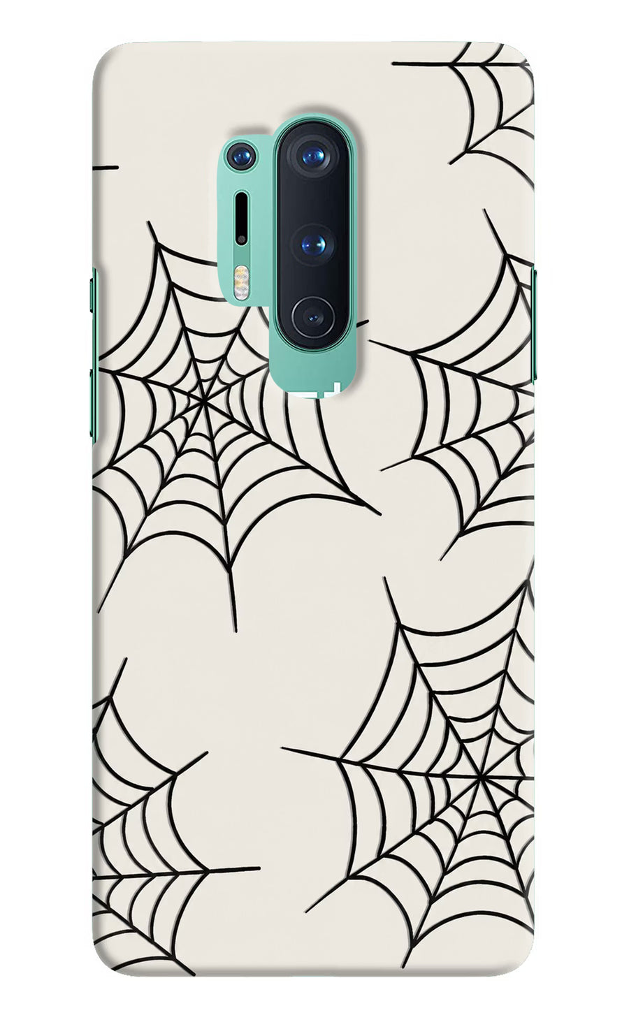 Spider Web Oneplus 8 Pro Back Cover, Hard case