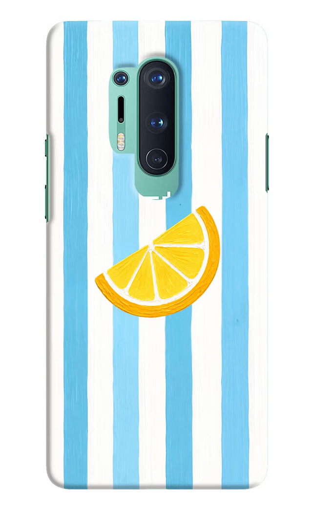 Summer Lemon Oneplus 8 Pro Hard Case Back Cover by Casekaro