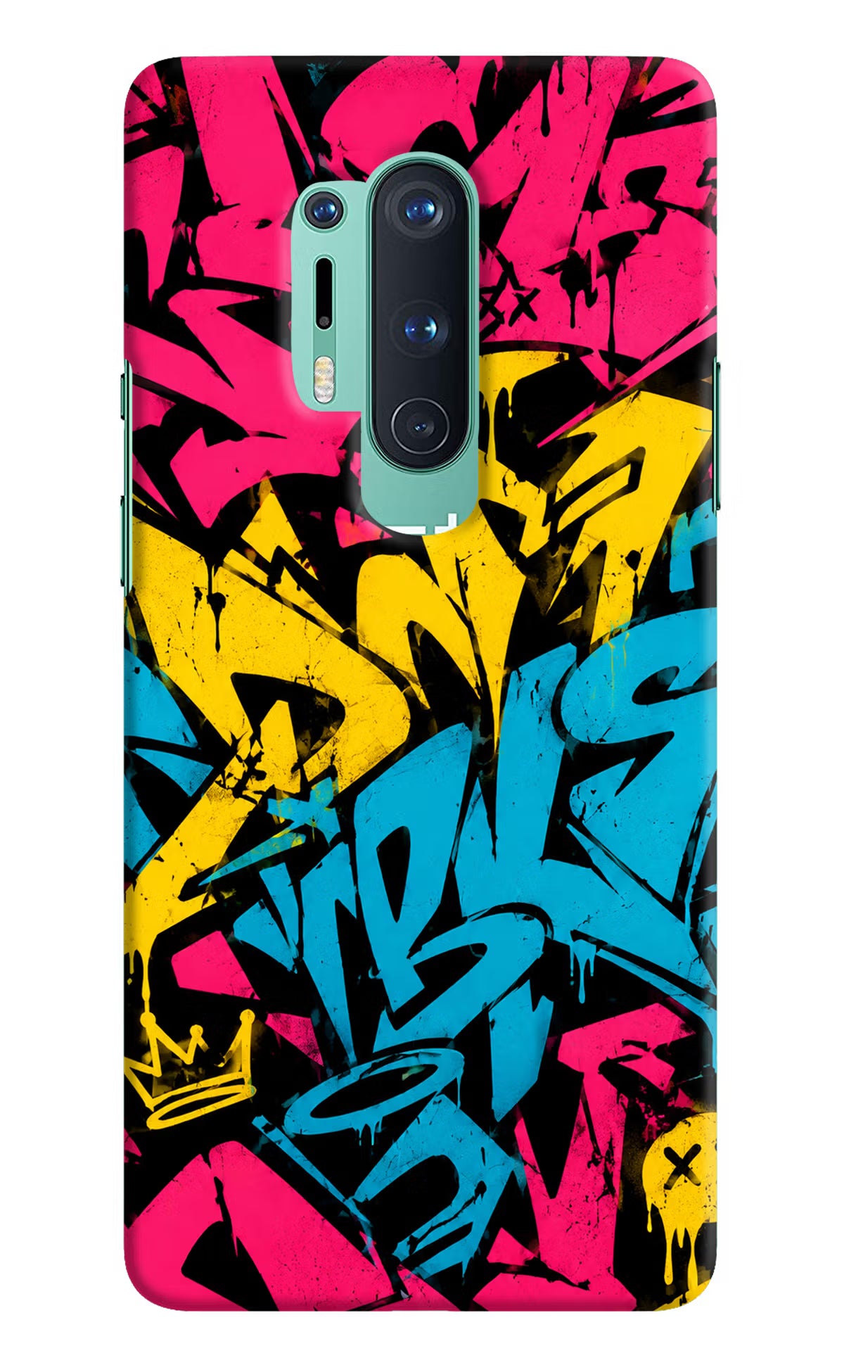 Graffiti Vibe Oneplus 8 Pro Back Cover