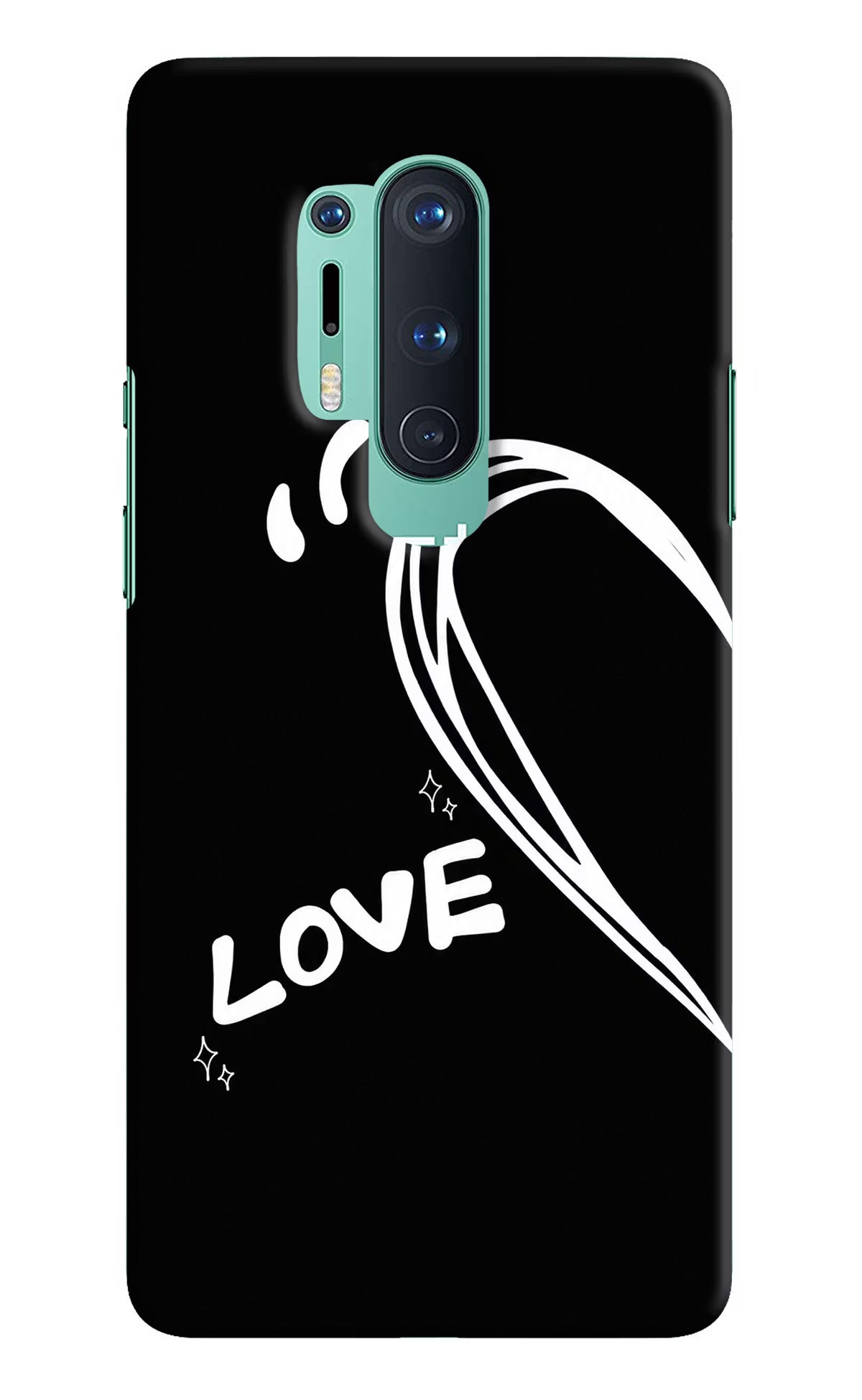 Love Line Oneplus 8 Pro Back Cover