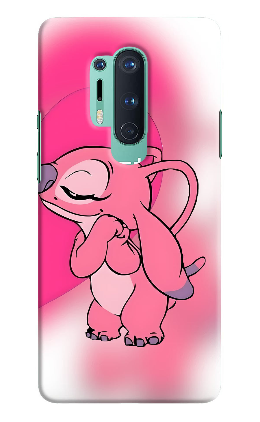 Angel Hug Oneplus 8 Pro Back Cover, Hard case