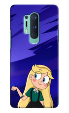 Star Glow Oneplus 8 Pro Hard Case Back Cover by Casekaro