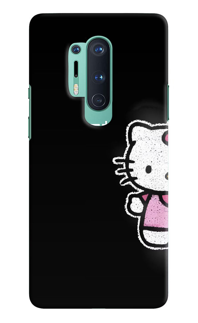 Kitty Charm Oneplus 8 Pro Hard Case Back Cover by Casekaro