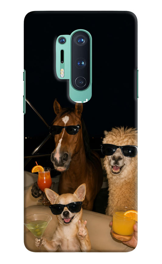 Party Squad Oneplus 8 Pro Hard Case Back Cover by Casekaro