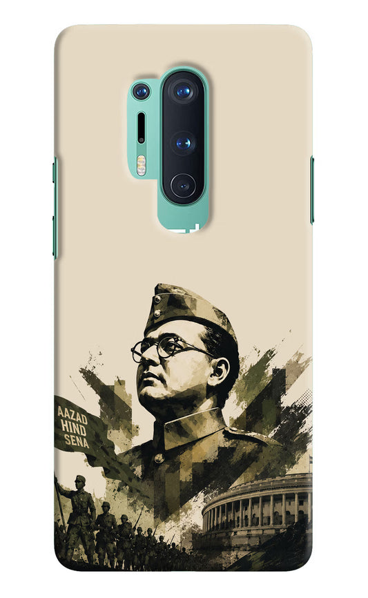 Netaji Rising Oneplus 8 Pro Back Cover