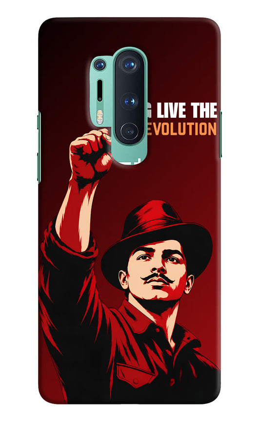 Bhagat Singh Revolution Oneplus 8 Pro Back Cover