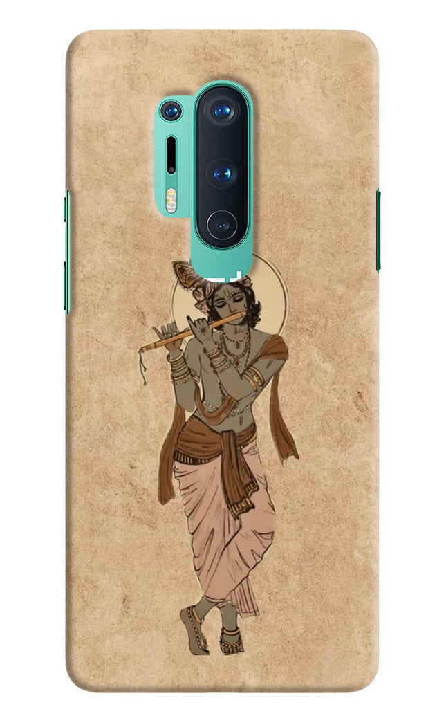 Krishna Oneplus 8 Pro Hard Case Back Cover by Casekaro