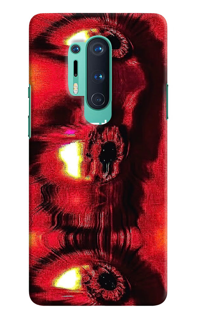 Fire Eye Oneplus 8 Pro Hard Case Back Cover by Casekaro