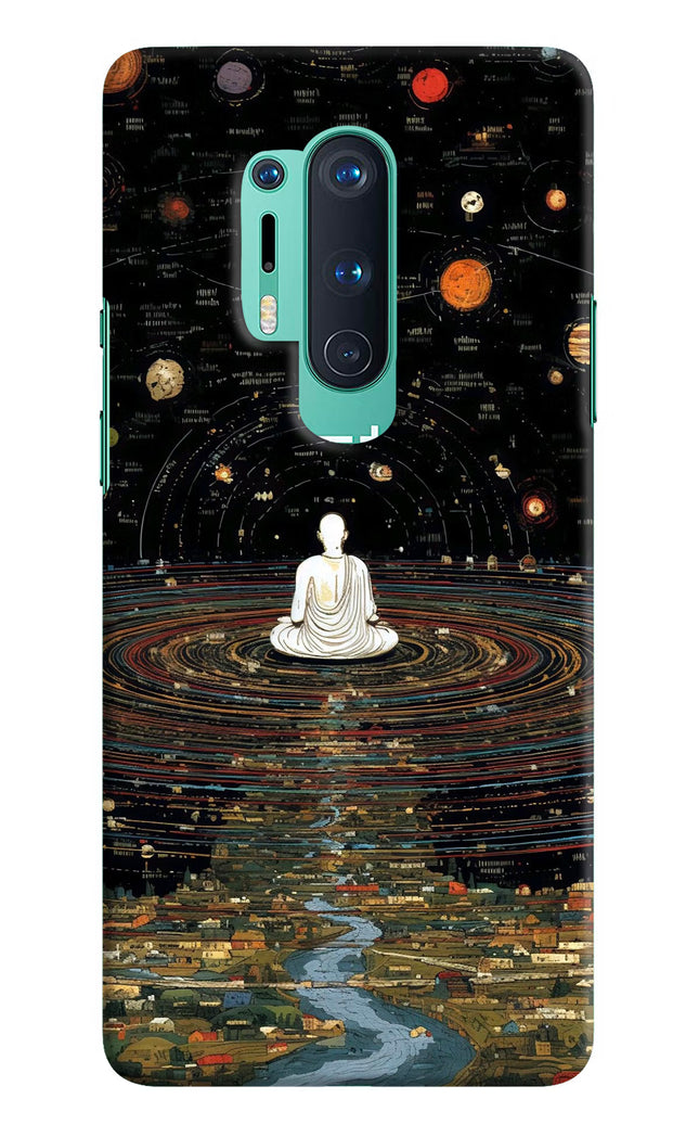 Space Monk Oneplus 8 Pro Hard Case Back Cover by Casekaro