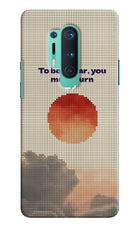 Pixel Sun Oneplus 8 Pro Hard Case Back Cover by Casekaro