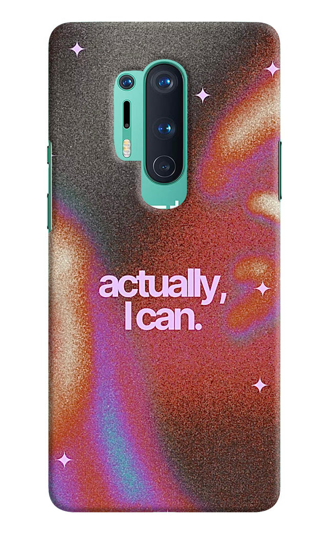 Pink Aura Oneplus 8 Pro Hard Case Back Cover by Casekaro