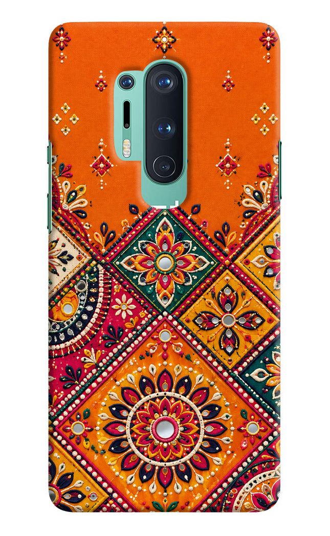 Kutch Glow Oneplus 8 Pro Hard Case Back Cover by Casekaro