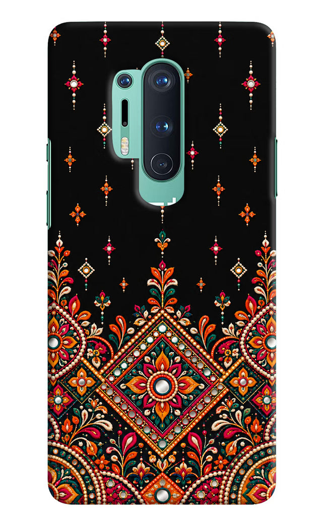 Noir Mehfil Oneplus 8 Pro Hard Case Back Cover by Casekaro