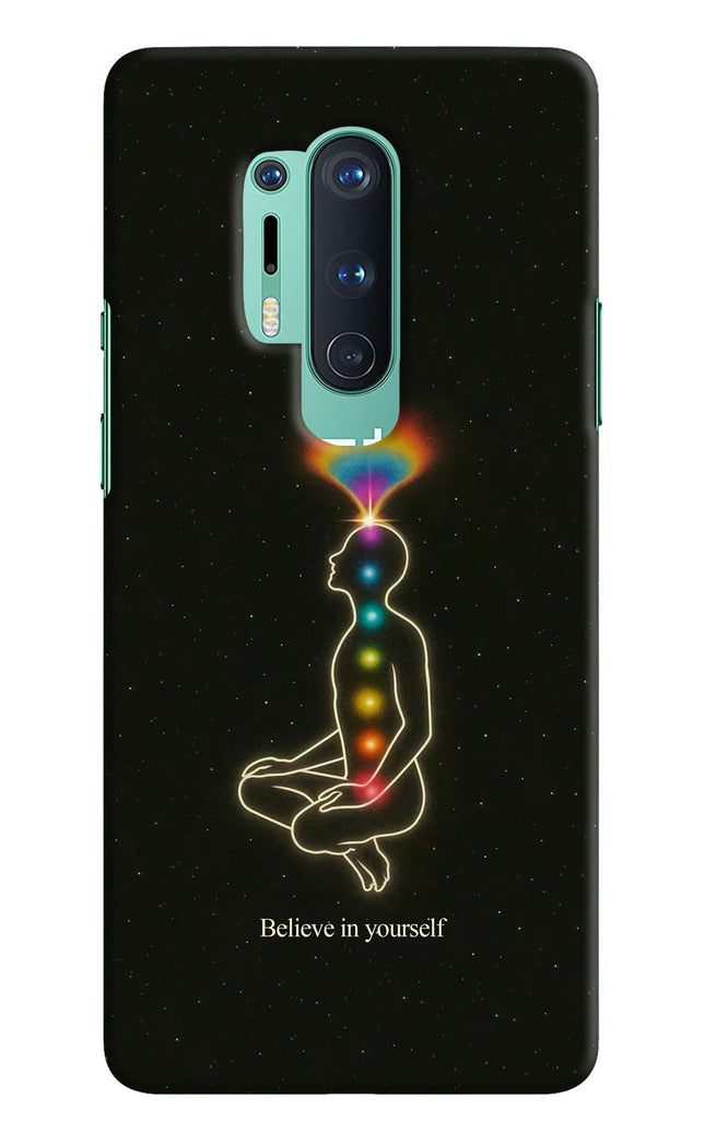 Believe in yourself Oneplus 8 Pro Hard Case Back Cover by Casekaro