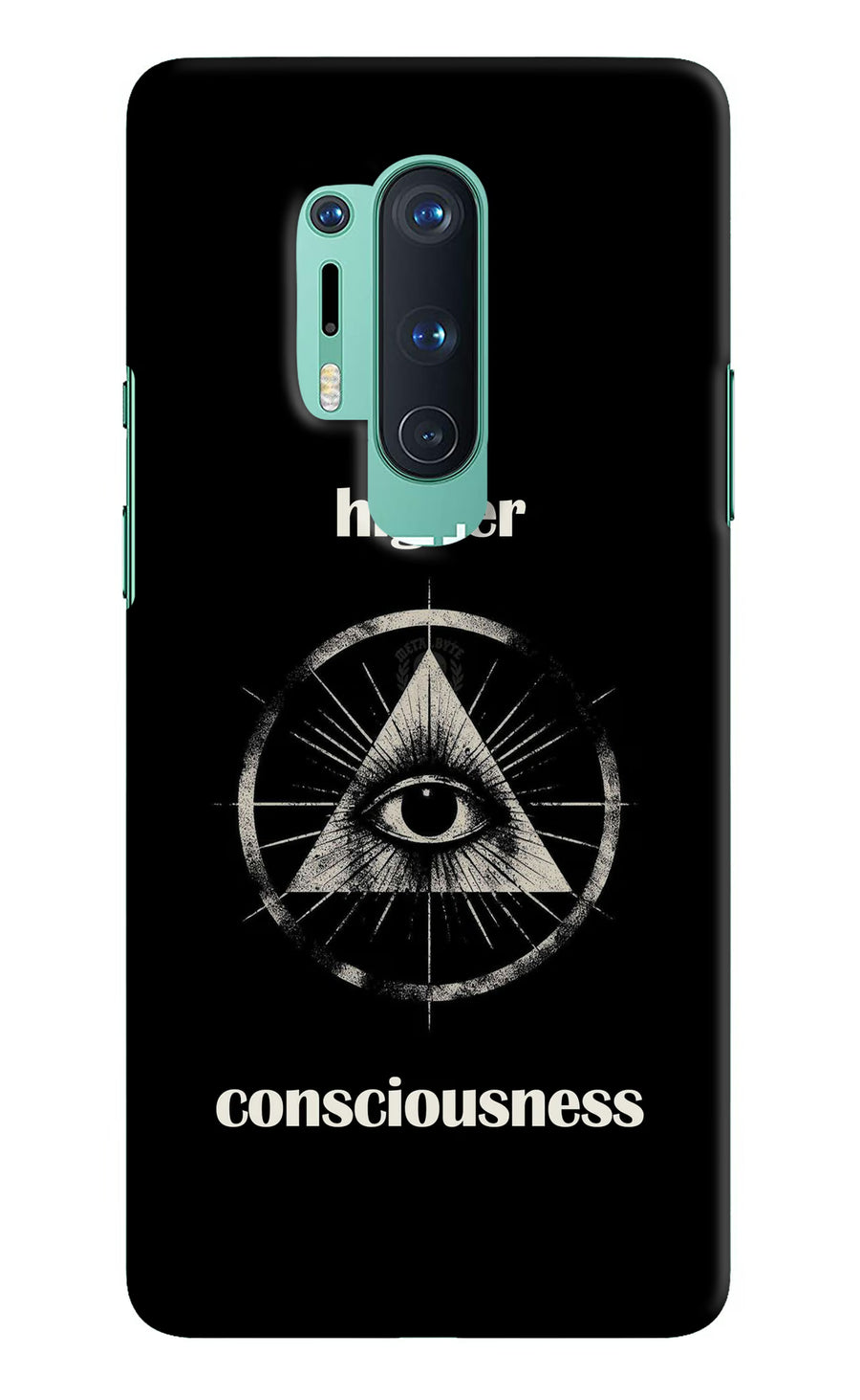 Illuminati Eye Oneplus 8 Pro Back Cover, Hard case