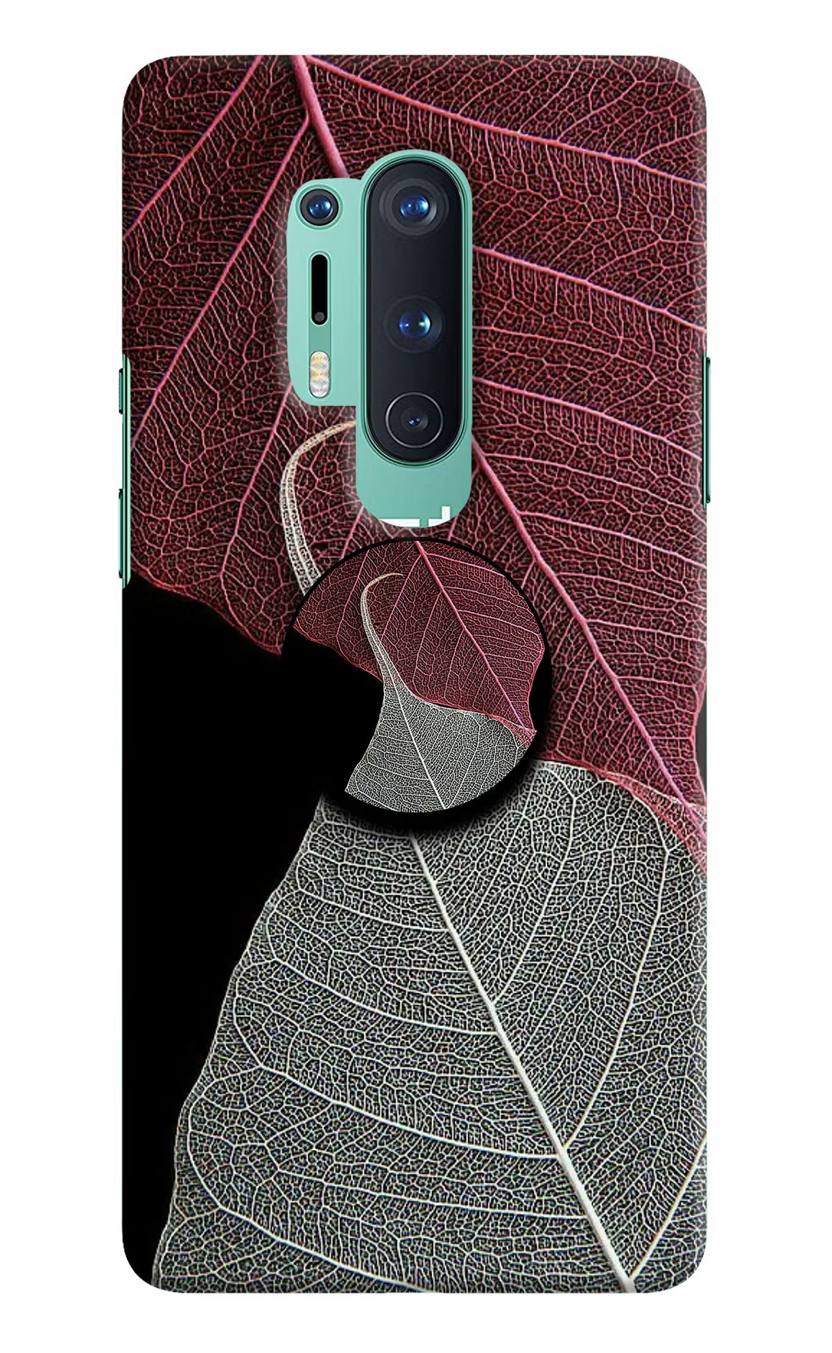 Leaf Pattern Oneplus 8 Pro Pop Case by Casekaro