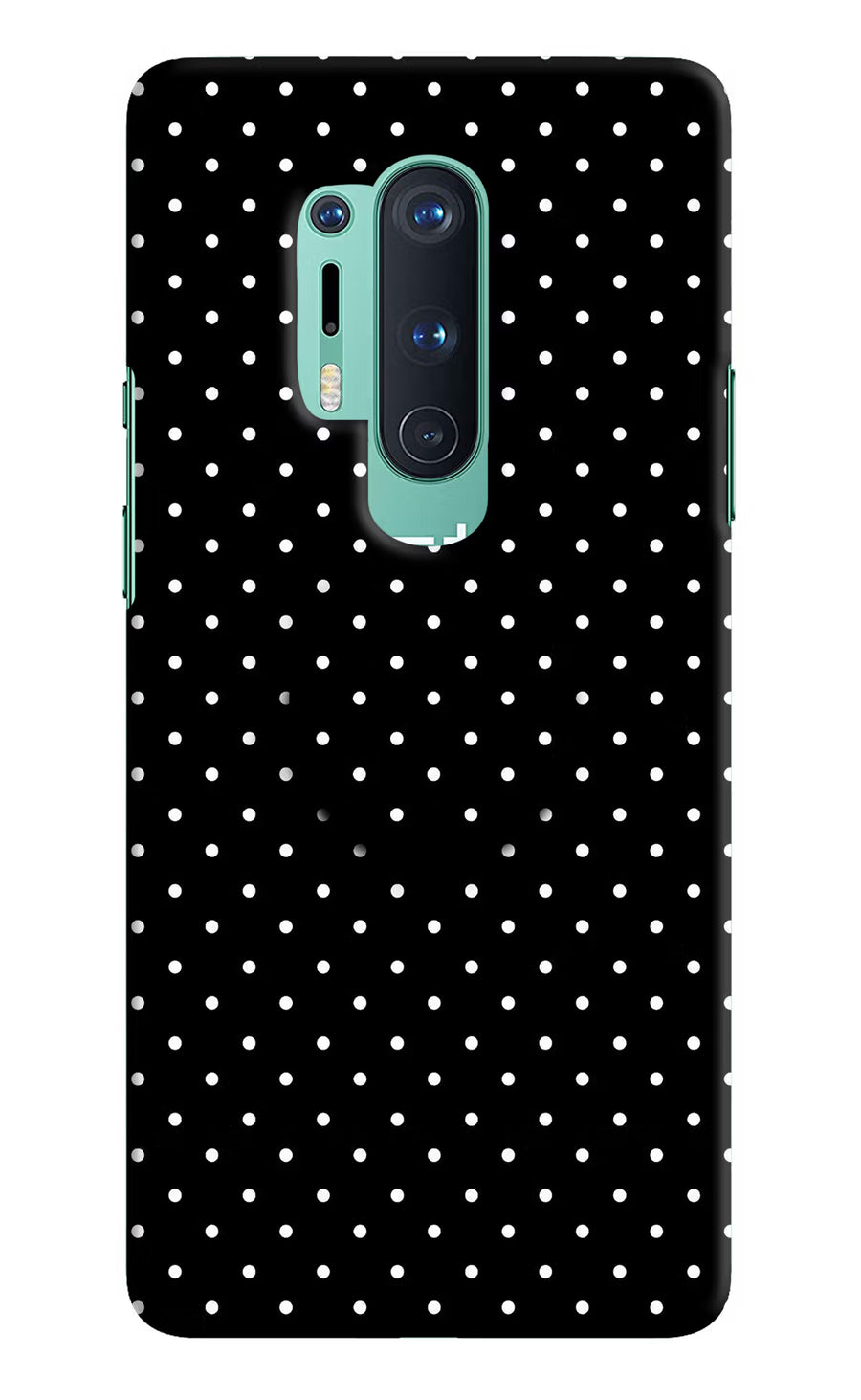 White Dots Oneplus 8 Pro Pop Case, Hard case