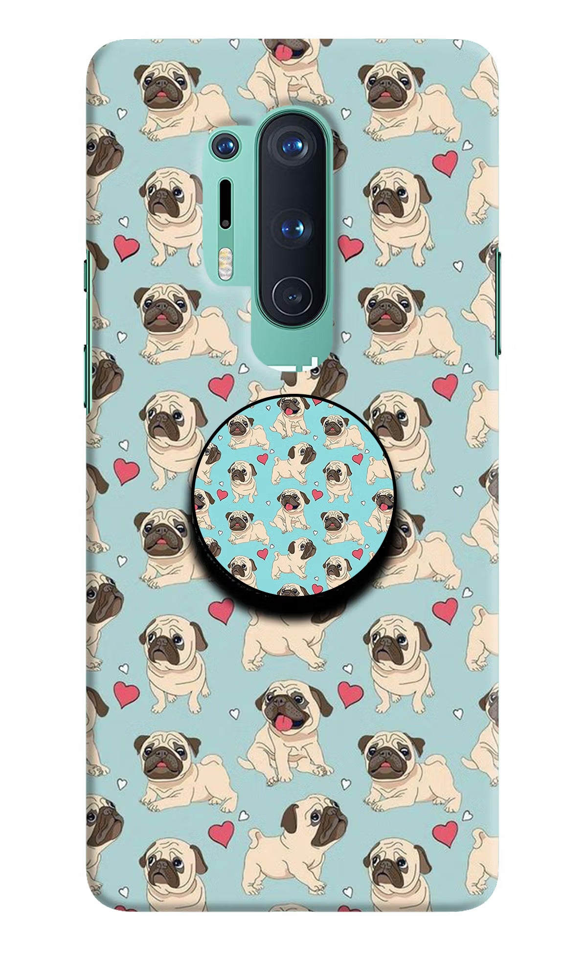 Pug Dog Oneplus 8 Pro Pop Case by Casekaro