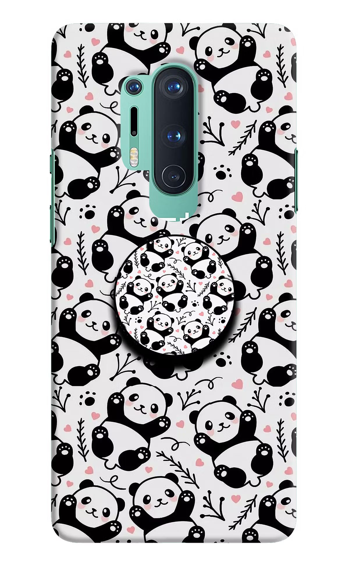 Cute Panda Oneplus 8 Pro Pop Case by Casekaro
