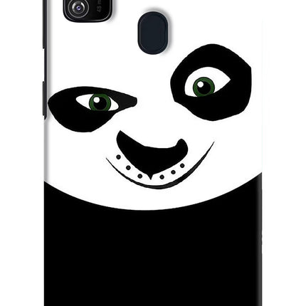 Panda Samsung M21 2020 Hard Case Back Cover by Casekaro