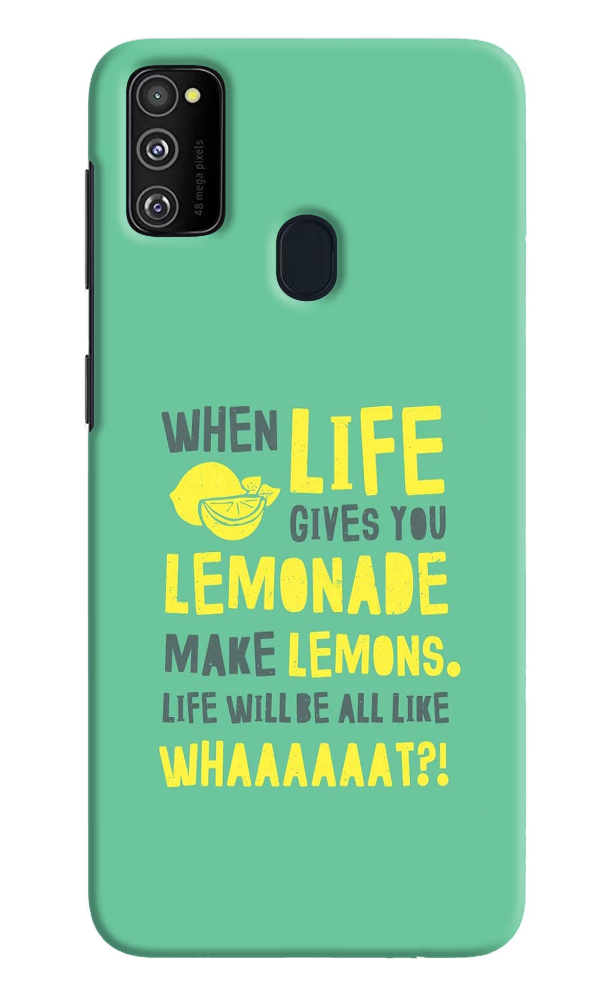 Quote Samsung M21 2020 Hard Case Back Cover by Casekaro
