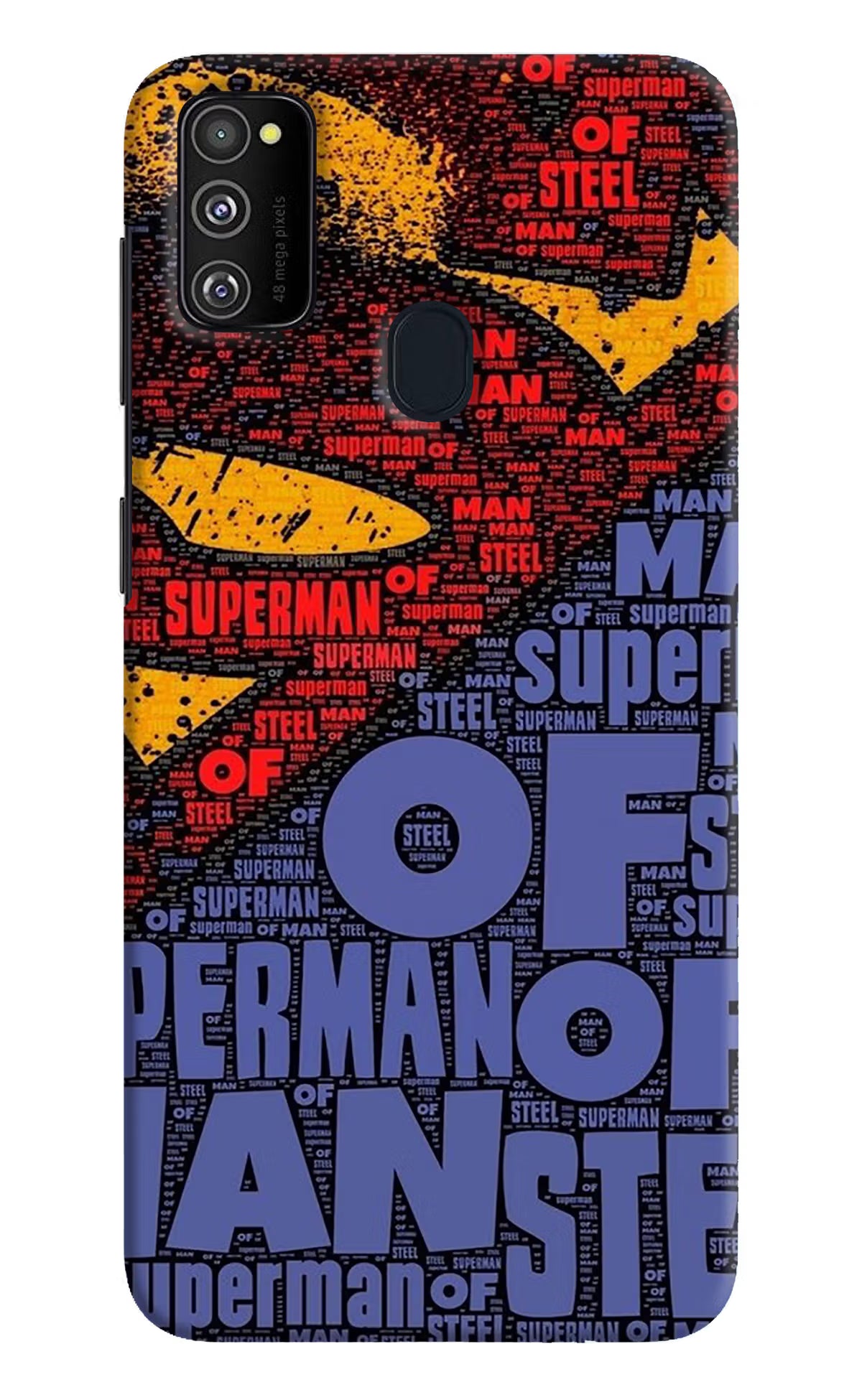 Superman Samsung M21 2020 Hard Case Back Cover by Casekaro