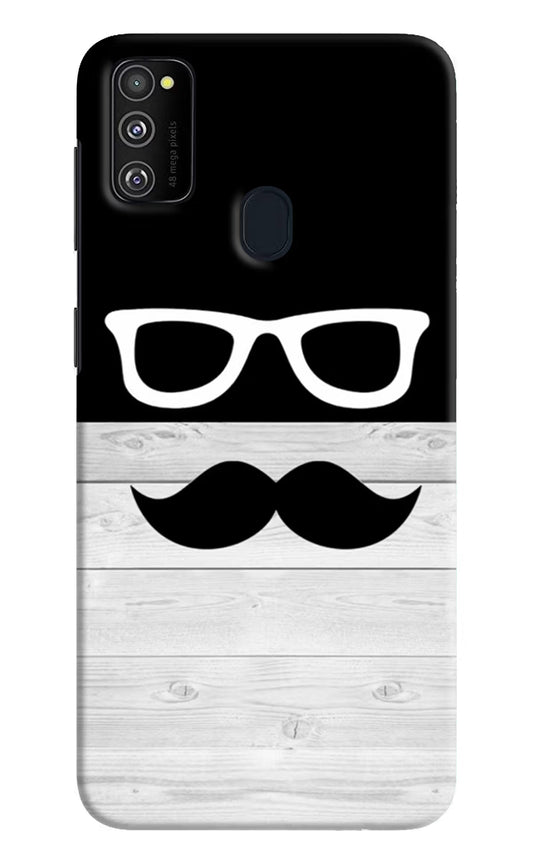 Mustache Samsung M21 2020 Hard Case Back Cover by Casekaro